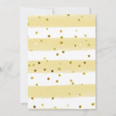 Honig ist erste Einladung zum Geburtstag (Rückseite)