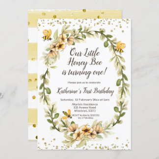 Honig ist erste Einladung zum Geburtstag