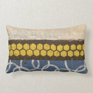 Honig-Kamm abstraktes I Lendenkissen
