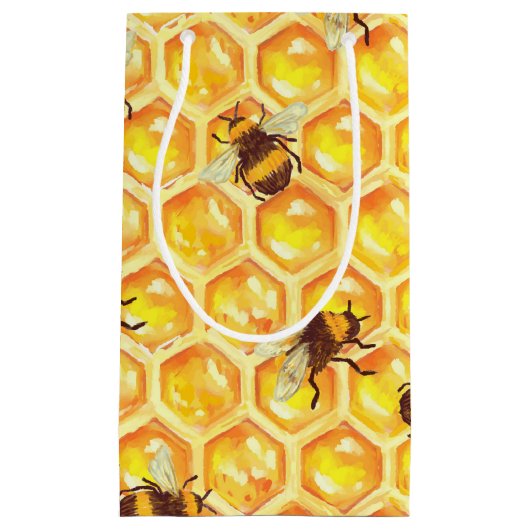 Honig-Kamm-Geschenkboxen Kleine Geschenktüte (Vorderseite)