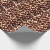 Honig-Kamm Geschenkpapier (Ecke)