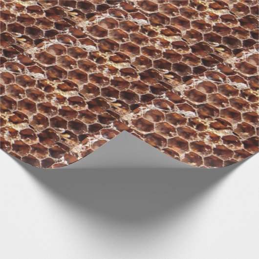 Honig-Kamm Geschenkpapier (Ecke)