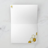 Honig-Kamm-Gruß-Karte Karte (Innenseite)