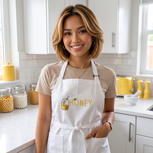 Honig Lang Apron Lange Schürze