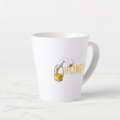 Honig-Latte-Tasse Milchtasse (Rechte Ecke)