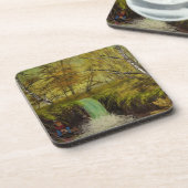 Honig-Loch durch Jack Lepper Getränkeuntersetzer (Linke Seite)