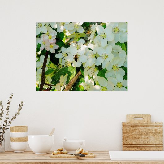 Honig machen poster (Küche)