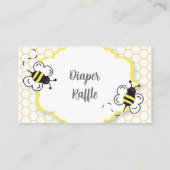 Honig oder Hummelverlosung oder Karteneinsatz Begleitkarte (Rückseite)