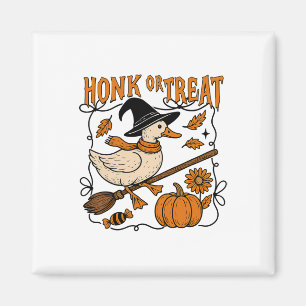 Honig oder Leckerei Halloween Gänse Niedlich Gänse Magnet