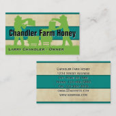 Honig Personalisiert Visitenkarte (Vorne/Hinten)