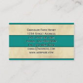 Honig Personalisiert Visitenkarte (Rückseite)