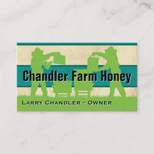 Honig Personalisiert Visitenkarte (Vorderseite)
