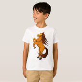 Honig-Pferd T-Shirt (Vorne ganz)
