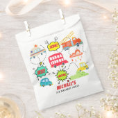 Honig piep in glücklichen Fahrzeugen Junge Geburts Geschenktütchen (Ausgeschnitten)