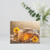 Honig Postkarte (Stehend Vorderseite)
