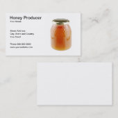 Honig-Produzent-Visitenkarte Visitenkarte (Vorne/Hinten)