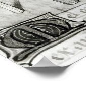 Honig sammeln poster (Ecke)