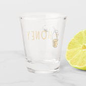 Honig Schussglas Schnapsglas (Rückseite)