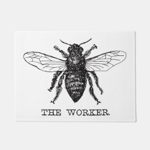 Honig Schwarze Hummel Arbeiterbiene Fußmatte