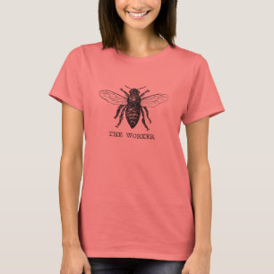 Honig Schwarze Hummel Arbeiterbiene T-Shirt