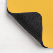 Honig-Senf einfarbig Mousepad (Ecke)