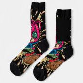 Honig Socken (Linkes Detail)