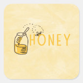 Honig Sticker (Vorderseite)