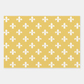 Honig Südliche Hütte Fleur de Lys Geschenkpapier Set (Vorderseite 3)