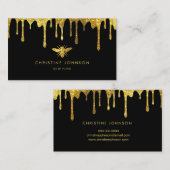 Honig-Tropfen-Visitenkarte Visitenkarte (Vorne/Hinten)