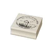 Honig und Bienenprodukte mit Bienen Gummistempel (Stempel)