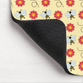 Honig und Blume Mousepad (Ecke)
