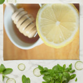 Honig und Lemon Küchentücher (Gefaltet)
