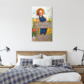 Honig und Mandelcreme Leinwanddruck (Insitu (Schlafzimmer))