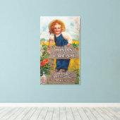 Honig und Mandelcreme Leinwanddruck (Insitu (Holzboden))