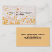 Honig-Verkäufer-/Imker-Bienen-weites Visitenkarte (Vorne/Hinten)