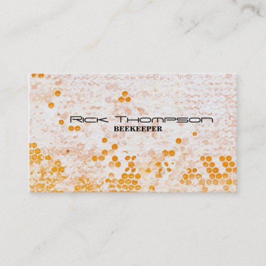 Honig-Verkäufer-/Imker-Bienen-weites Visitenkarte (Vorderseite)