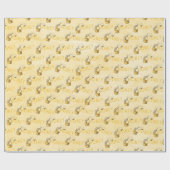 Honig-Verpackungspapier Geschenkpapier (Flach)