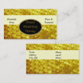 Honig-Visitenkarten Visitenkarte (Vorne/Hinten)