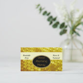 Honig-Visitenkarten Visitenkarte (Stehend Vorderseite)