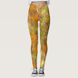 "Honig-Wald," drucken BlumenLeggings durch Leric Leggings