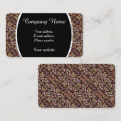 Honig Walnüsse und Pekane 0224 Visitenkarte (Vorne/Hinten)