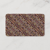 Honig Walnüsse und Pekane 0224 Visitenkarte (Rückseite)