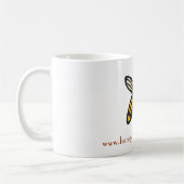 Honig-Werbungs-Bienen-Tasse Kaffeetasse (Links)