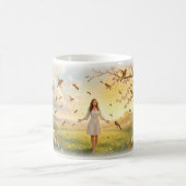 Honig Wiesen Singvögel Frühling Garten Tasse (Mittel)