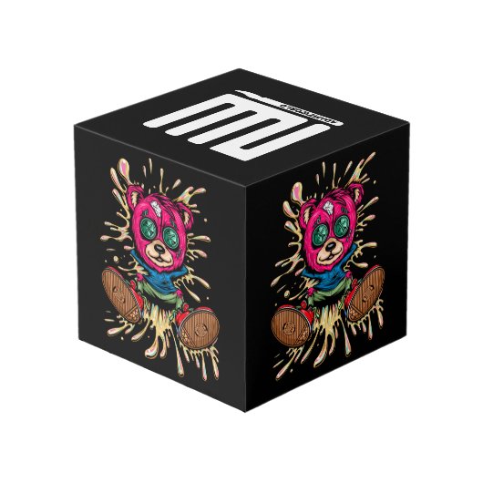 Honig Würfel (Rückseite Schrägansicht)