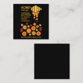 Honig zum Verkauf Telefonnummerkarte (Vorne/Hinten)