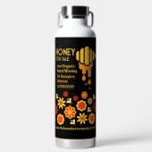 Honig zum Verkauf Trinkflasche (Vorderseite)