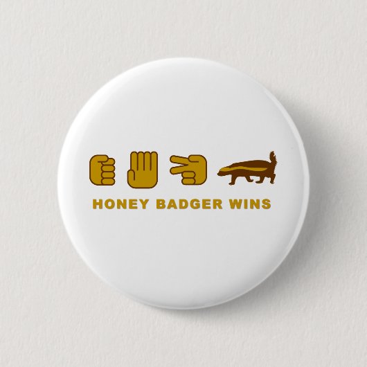 Honigausweis gewinnt button (Vorderseite)