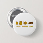 Honigausweis gewinnt button (Vorne & Hinten)