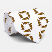 Honigausweis Krawatte (Gerollt)